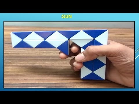 Rubik's Twist Or Snake Puzzle Tutorial - GUN by Dev Prajapati