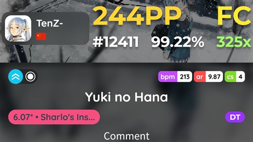 【osu】没手速也能刷的超简单dt小跳图