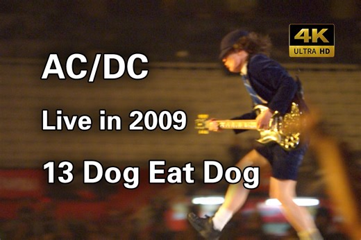 【4K Live】13｜Dog Eat Dog｜AC/DC Live in 2009