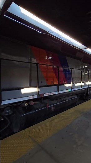 NJ Transit GP40PH-2B No. 4203 waits to depart Hoboken Terminal with its train