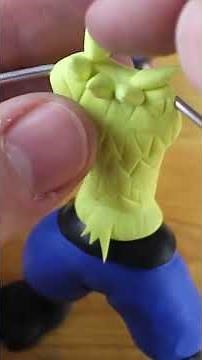 How To Make Lucario Out Of Clay! #pokemon #pokemonlegends
