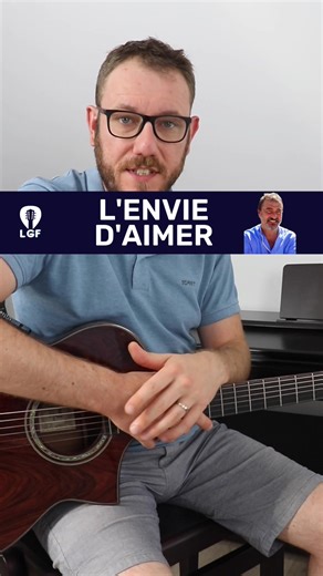 Jouer L'envie D'aimer à la guitare 🎸❤️ #hommagedaniellevi #tutoguitare #guitarevoix