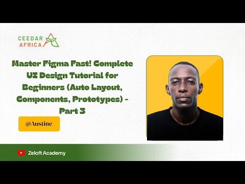 Master Figma Fast! Complete UI Design Tutorial for Beginners Auto Layout, Components, Prototypes - 3