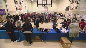Students at Daniel Webster School 46 get new shoes, gloves and more