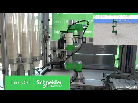 Lexium Cobot with Robobar and EcoStruxure Machine Expert Twin | Schneider Electric