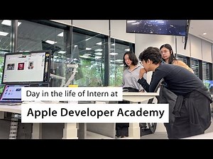Day in the life of Intern at Apple Developer Academy @Binus