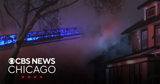 Possible electrical fire burns home on Chicago's West Side