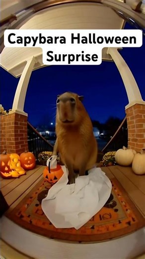 Capybara Halloween Surprise for Kids!