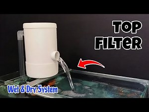 Aquarium top filter DIY | Aquarium filter box DIY | Aquarium filter DIY