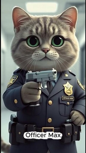 If Cats Were Police Officers 🚓😺 | Cats in Uniform