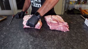 Testing two different temperature methods for smoking pork butt