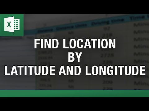 Find Location by Latitude and Longitude in Excel | Tool Tutorial