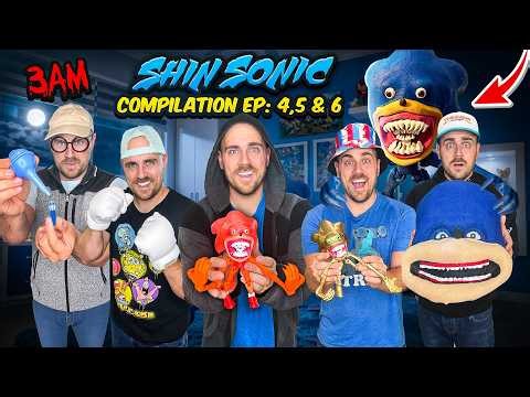 1 HOUR Shin Sonic In Real Life! Episodes 4,5 and 6!