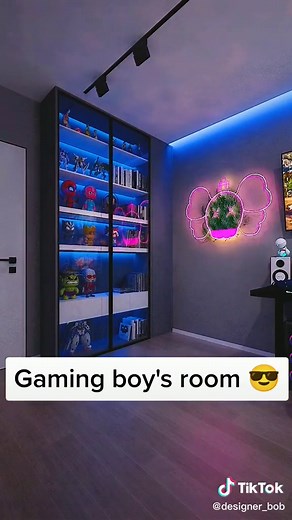 Gaming Boy's Room Design Ideas