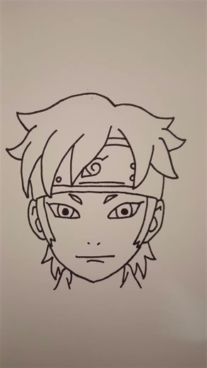 Mitsuki Drawing From Boruto Anime. #drawing #phonk #phonkmusic #mitsuki