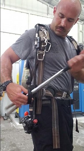 Halligan tool holder for under $6 - Forcible entry firefighting