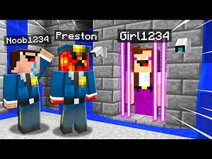 9 Ways To TRAP Girl1234 in Preston's SECRET Minecraft Prison!