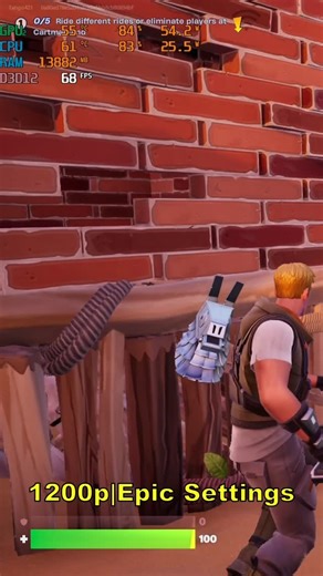 BrokenButPlayable on Instagram: "Fortnite running at 1200p Epic Settings on RTX 4050 Laptop 🔥 ASUS TUF A16 performance test — smooth and playable. #fortnite #pcgaming #gaminglaptop #rtx4050 #nvidiartx"