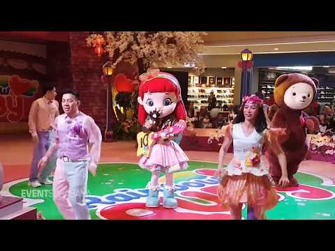 Rainbow Ruby live show and meet & greet di Tunjungan Plaza 6