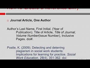 APA References Page (6th Edition)