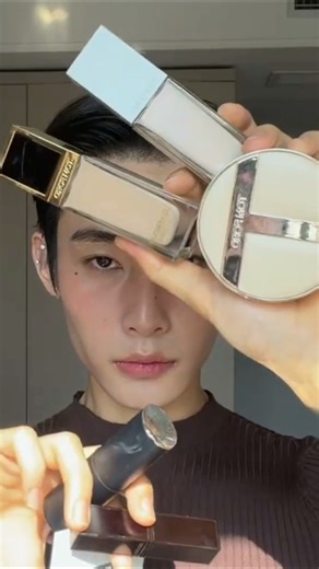 🔥 Cool Korean Male Makeup Tutorial | Step-by-Step Transformation #Shorts #koreanmale