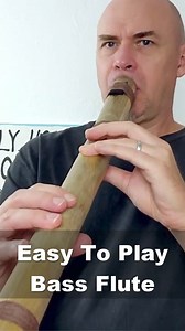 Order https://bit.ly/bassflute Easy to play bass bamboo flute for beginners. | Lilyband Psalmist
