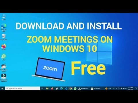 How to Download and Install Zoom Meetings Free on Windows 10 [2023] |@bethebestforever