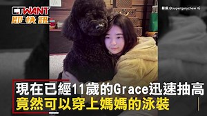 CTWANT 娛樂新聞 / 《爸爸去哪兒》Grace長大了 穿上泳裝網喊「長腿姊姊」