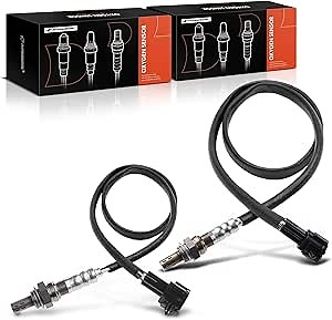 A-Premium O2 Oxygen Sensor Compatible with Nissan Frontier, Xterra 2004, V6 3.3L, Downstream, 2-PC Set, Replace# 226A1EK800, 226A0EK800