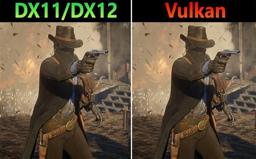 DX11 DX12 vs Vulkan  RX 5700XT vs RTX 2070S  游戏性能测试对比（CPU为R7 3700X）  1080P 60帧视频
