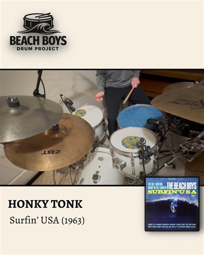 Honky Tonk - Beach Boys Drum Cover