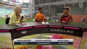 INTERVIEW: N. Osaka; Miami 1R Win