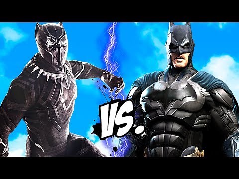 BATMAN Vs BLACK PANTHER - DEATH BATTLE!