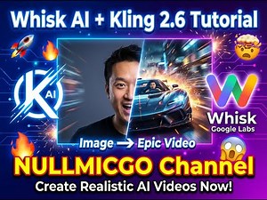 How to Create Realistic AI Videos with Your Own Face Using Whisk AI + Kling 2.6 (Full Tutorial)