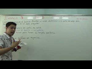 DELE A2. Exam 3. Task 1