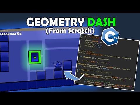 I Made Geometry Dash From Scratch (C++ & SDL2)