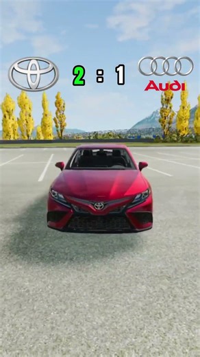 $28,000 Toyota Camry vs $120,000 Audi RS7 😳 This Was Unexpected #gaming