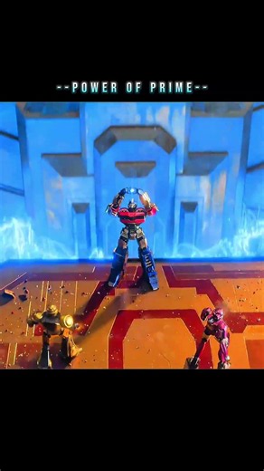 Optimus Prime Unleashes the Power of the Primes | Transformers One #shorts #transformers #prime