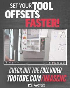 2K views · 80 reactions | Mark must want us to get our next job started more quickly and easily. Learn how with this Haas Tip of the Day. Click the link to watch the full-length video. https://hubs.la/Q01Qzzdf0 #haascnc #haasautomation | Haas Automation, Inc. | Facebook