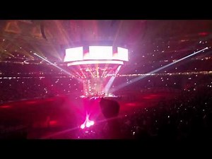 Usher let It burn Houston rodeo march 7 2014