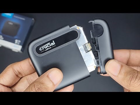 Crucial X6 1TB Portable SSD - Disassembly - What's Inside?