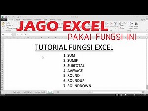 EXCEL FORMULA TUTORIAL | SUMIF AND ROUND FUNCTIONS WITH SUMIF AND ROUND