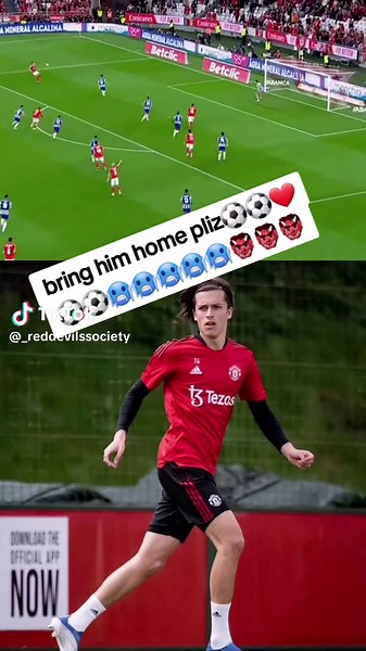 alvaro fernandes#manchesterunited#fyp#trending#academy#fenandezback#amorim