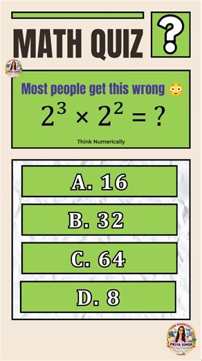 Can You Solve This Math Question in 5 Seconds? #brainteaser #maths