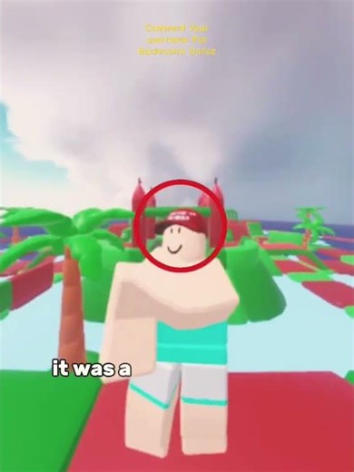 The First Item In Roblox😱