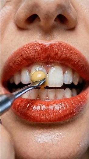 Professional Cavity Treatment Close Up