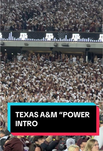 Texas A&M Power Intro: The Spirit of Aggie Football