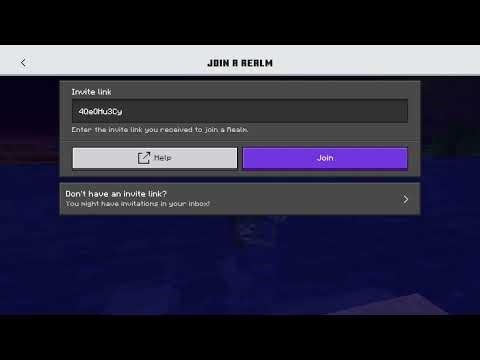 I need players, join my Minecraft SMP realm code in video