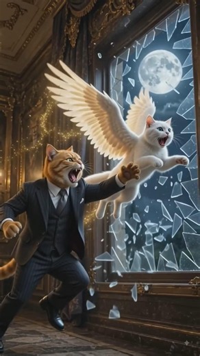 The Cat Finally Escaped! 😱