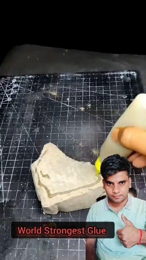 #worldstrongestgluehack #realorfake #fyp #magic #diy #experiment | Sandeep Singh